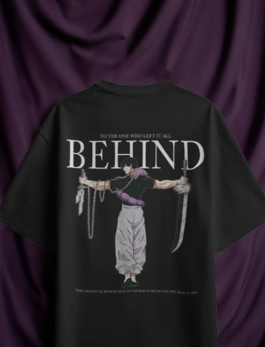 GO BEHIND ANYTHING PRINTED TEE | LIMITED SALE | 1NOT1 CLOTHES |
