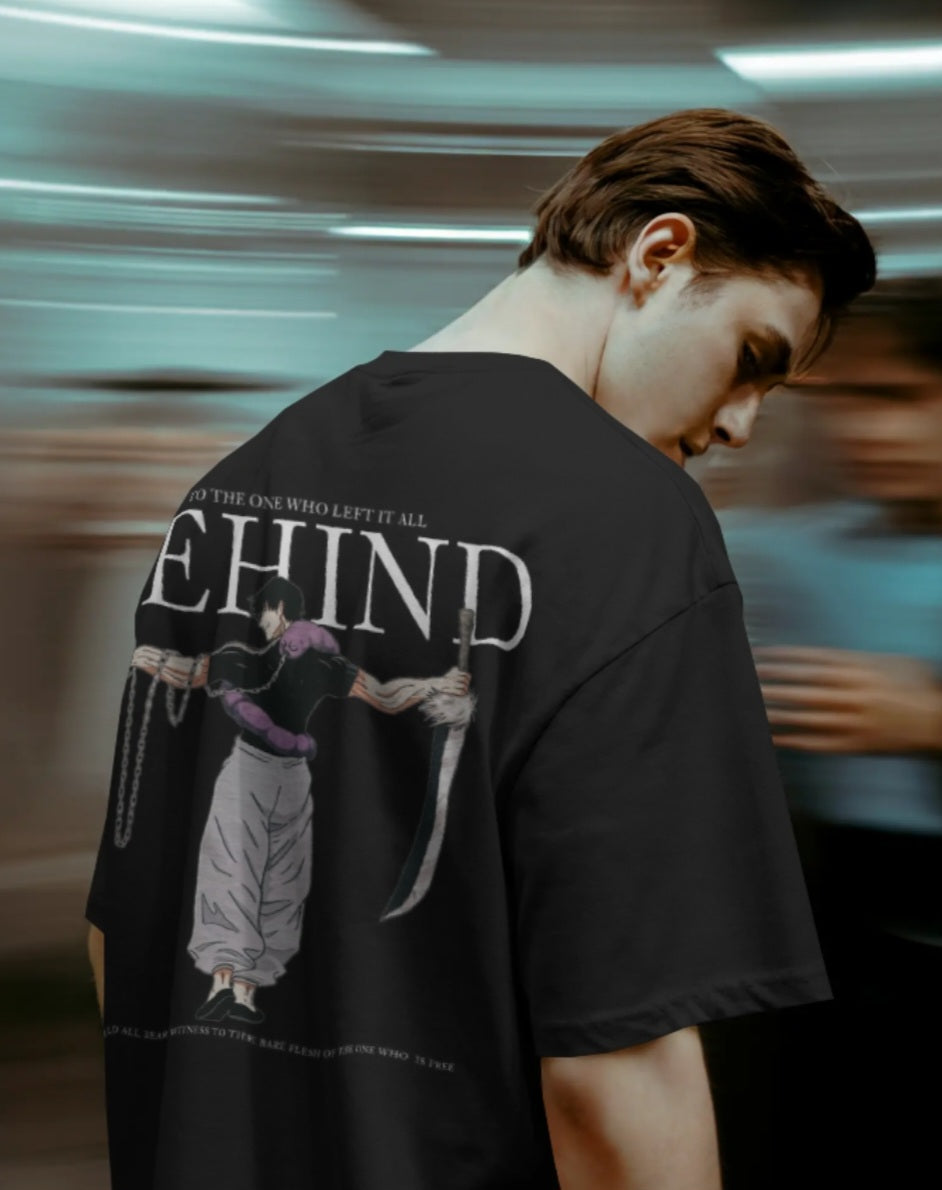 GO BEHIND ANYTHING PRINTED TEE | LIMITED SALE | 1NOT1 CLOTHES |