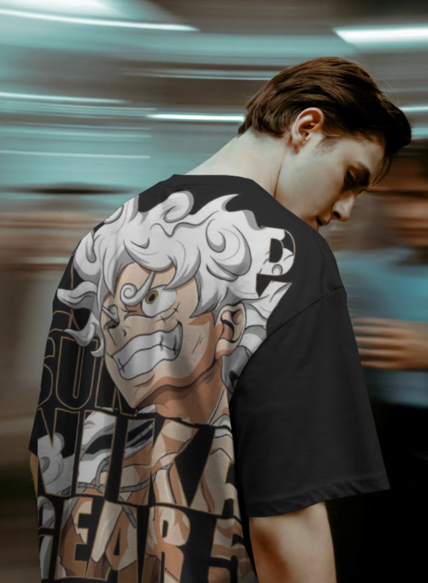 LUFFY GEAR 5 PRINTED TEE | LIMITED SALE | 1NOT1 CLOTHES |