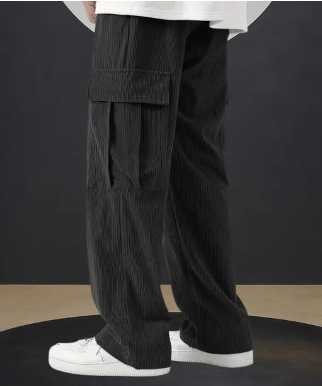 CARGO JEANS FOR MEN | BLACK COLOUR |
