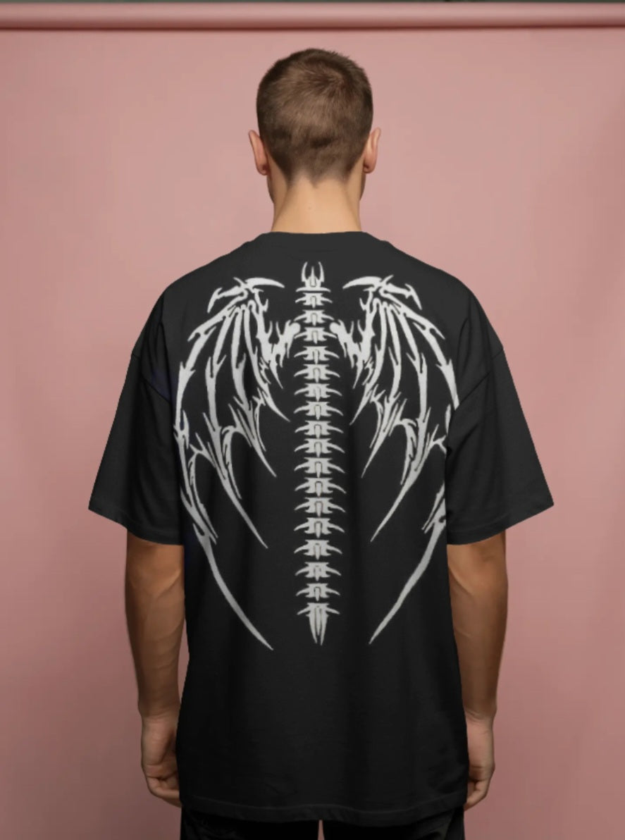 DEMON PRINTED TEE | LIMITED TIME SALE | 1NOT1 CLOTHES |