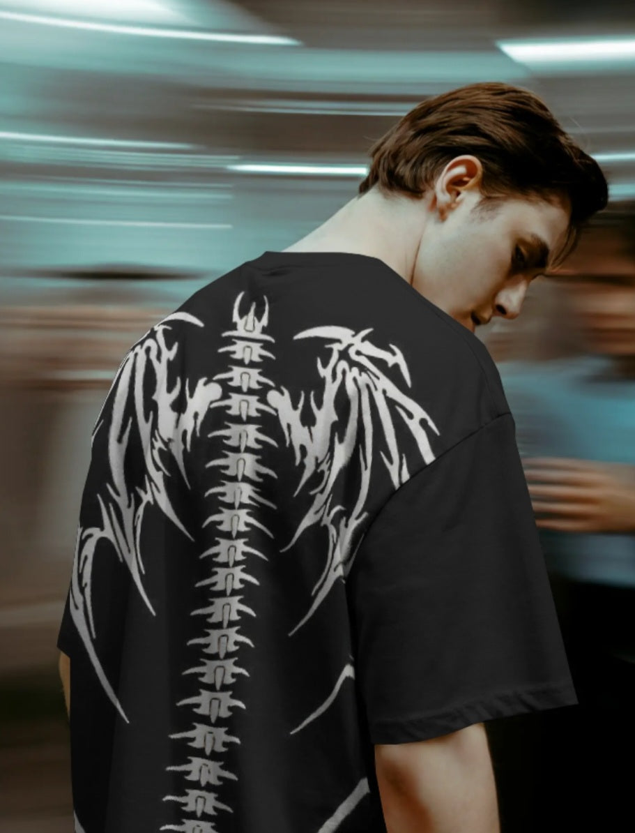 DEMON PRINTED TEE | LIMITED TIME SALE | 1NOT1 CLOTHES |