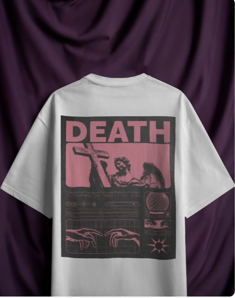 DEATH PRINTED TEE | LIMITED OFFER | 1NOT1 CLOTHES |