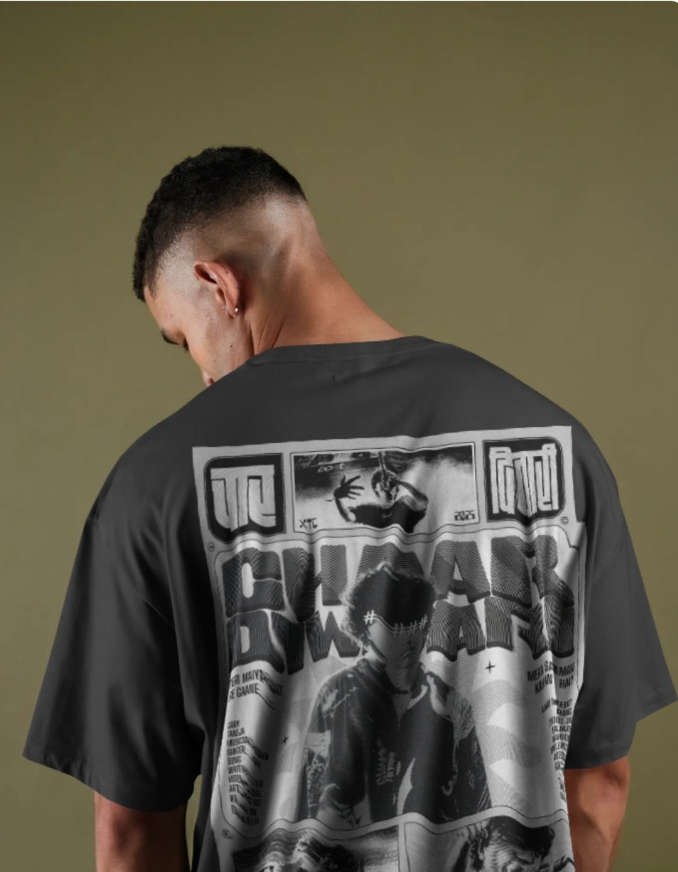CHAAR DIWAAR TRENDING TEE | LIMITED OFFER | 1NOT1 CLOTHES |