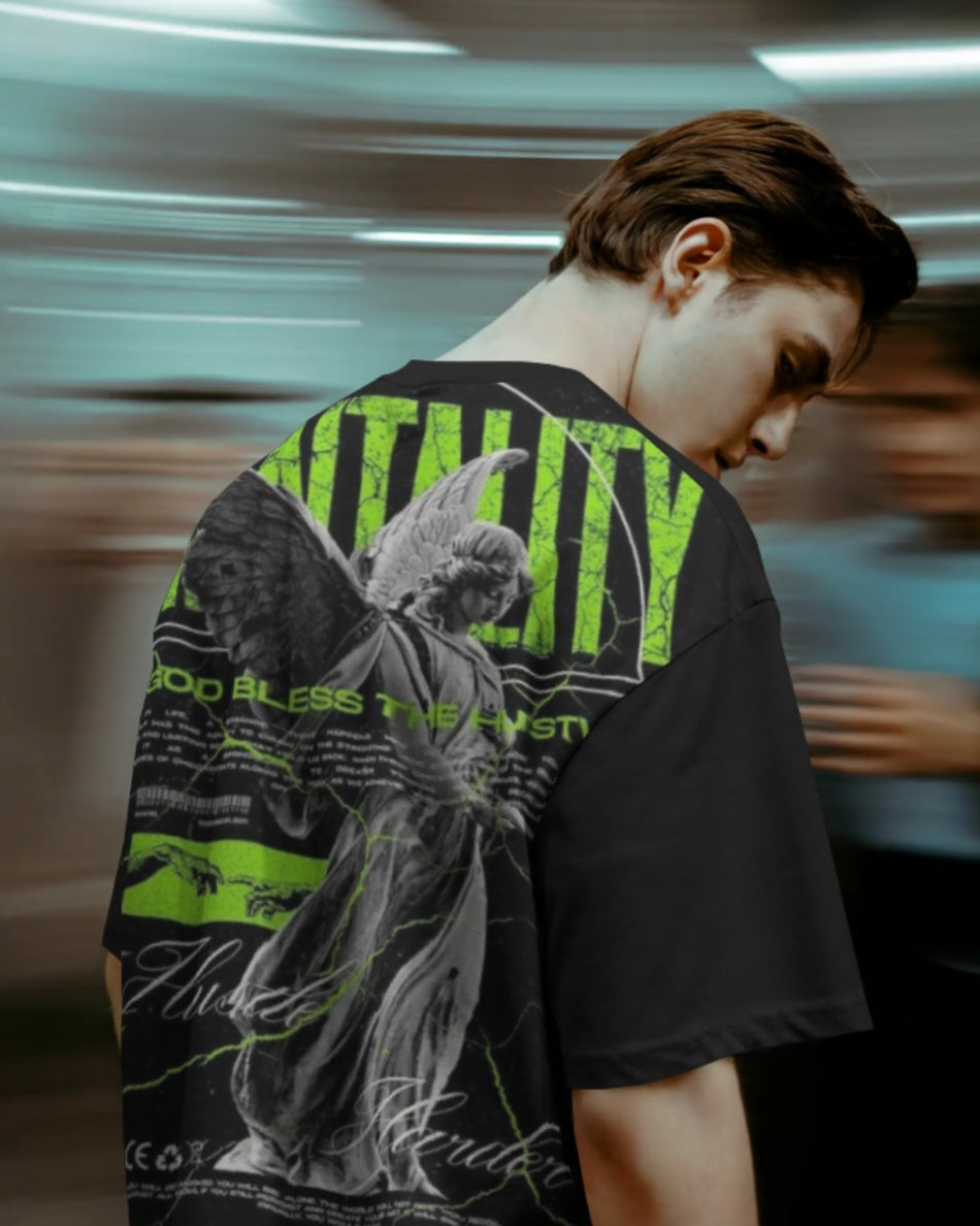 MOTIVATIONAL LINES PRINTED TEE | LIMITED OFFER | 1NOT1 CLOTHES |